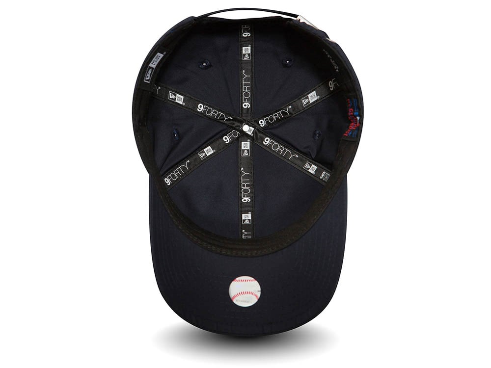 New Era New York Yankees Navy Flawless 9Forty Strapback Gorra