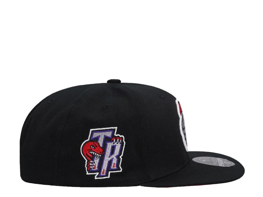 Mitchell & Ness Toronto Raptors Logo History Hardwood Classic Dynasty Fitted Gorra