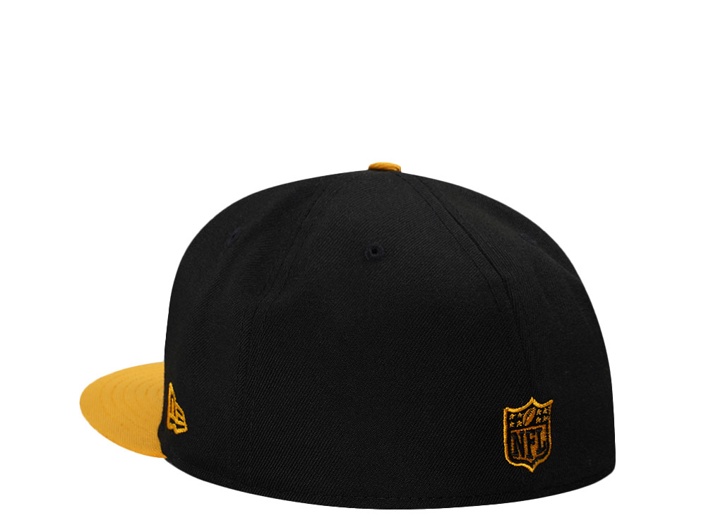 New Era Pittsburgh Steelers 40th Anniversary Super Bowl IX Two Tone Edition 59Fifty Fitted Gorra