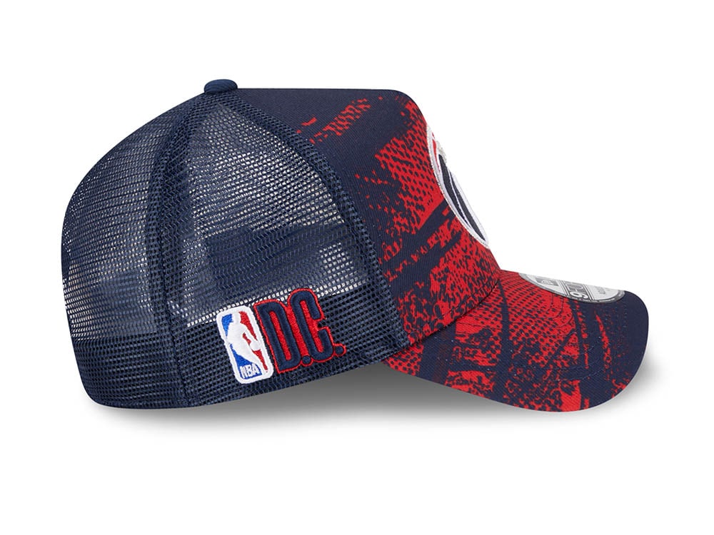 New Era Washington Wizards NBA Tip Off 2024 Trucker 9Forty A Frame Snapback Gorra