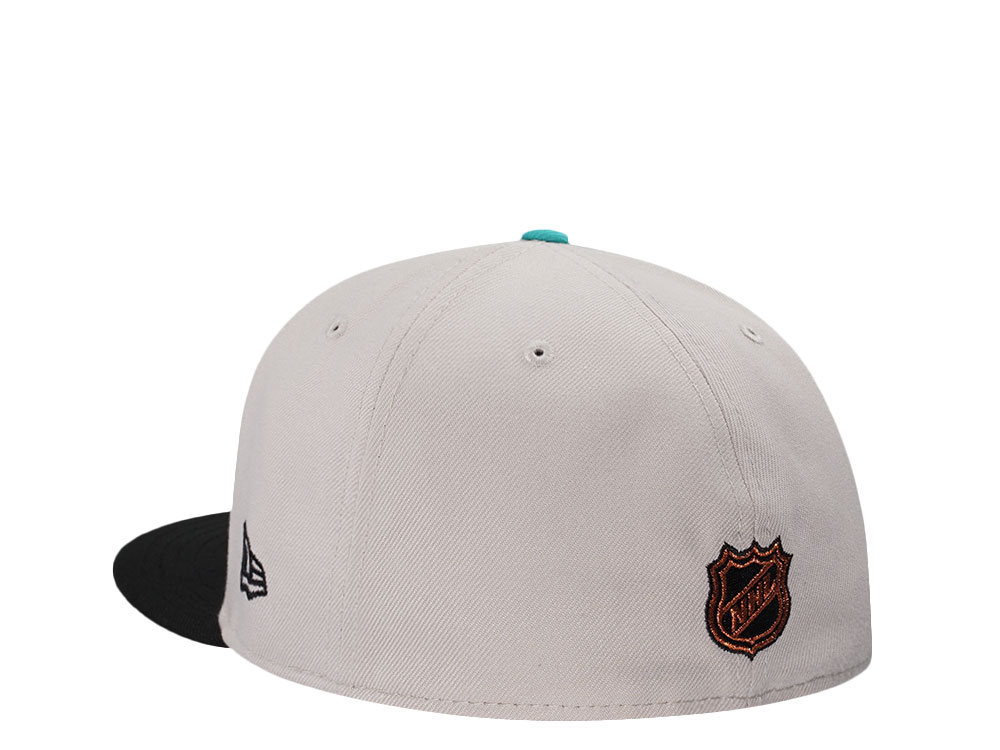 New Era Vancouver Canucks Stone Two Tone Color Flip Prime Edition 59Fifty Fitted Gorra