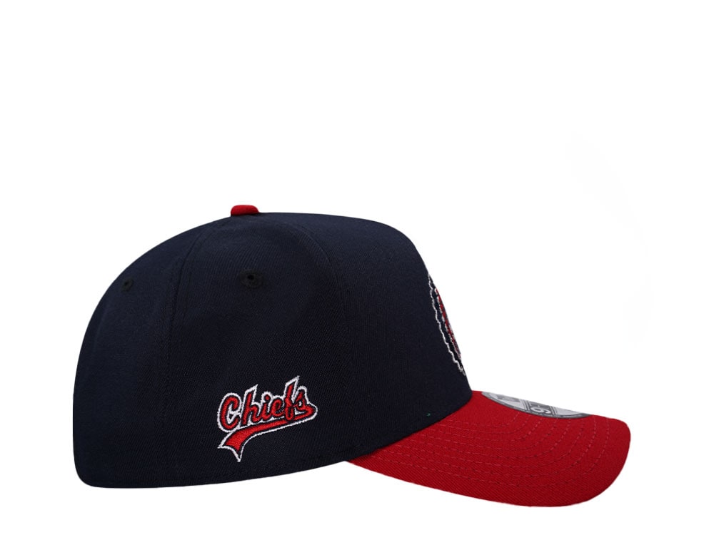 New Era Peoria Chiefs Navy Two Tone Edition 9Forty A Frame Snapback Gorra