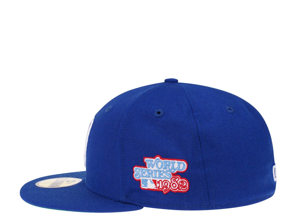 New Era Milwaukee Brewers World Series 1982 Royal Blue Edition 59Fifty Fitted Gorra