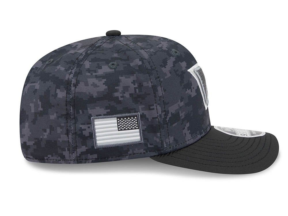 New Era Washington Commanders NFL Salute to Service 2026 Digi Camo Black 9Seventy Stretch Snapback Gorra