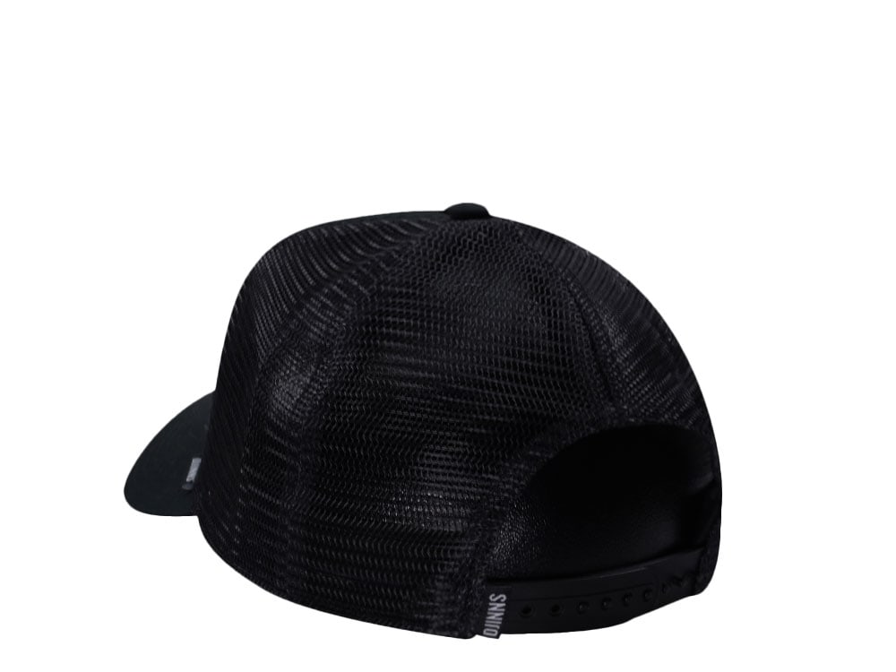 Djinns HFT Do Nothing Club Sloth Black Trucker Snapback Gorra