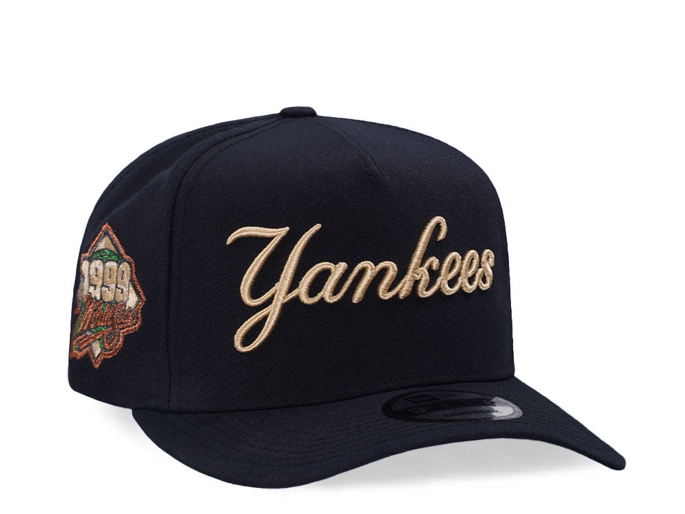 New Era New York Yankees World Series 1999 Gold Copper A Frame 9Fifty Snapback Gorra