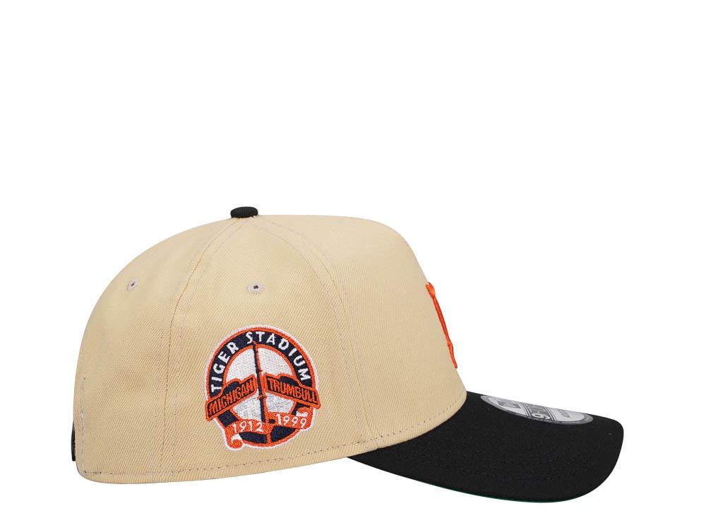 New Era Detroit Tigers Tiger Stadium Two Tone Throwback 9Forty A Frame Snapback Gorra