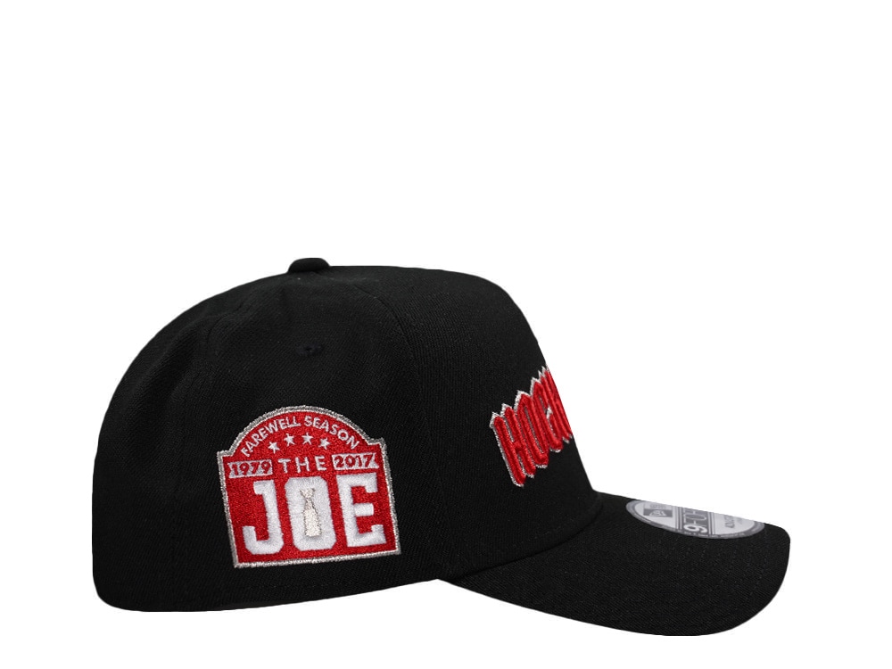 New Era Detroit Red Wings Farewell Black Prime Edition 9Forty A Frame Snapback Gorra