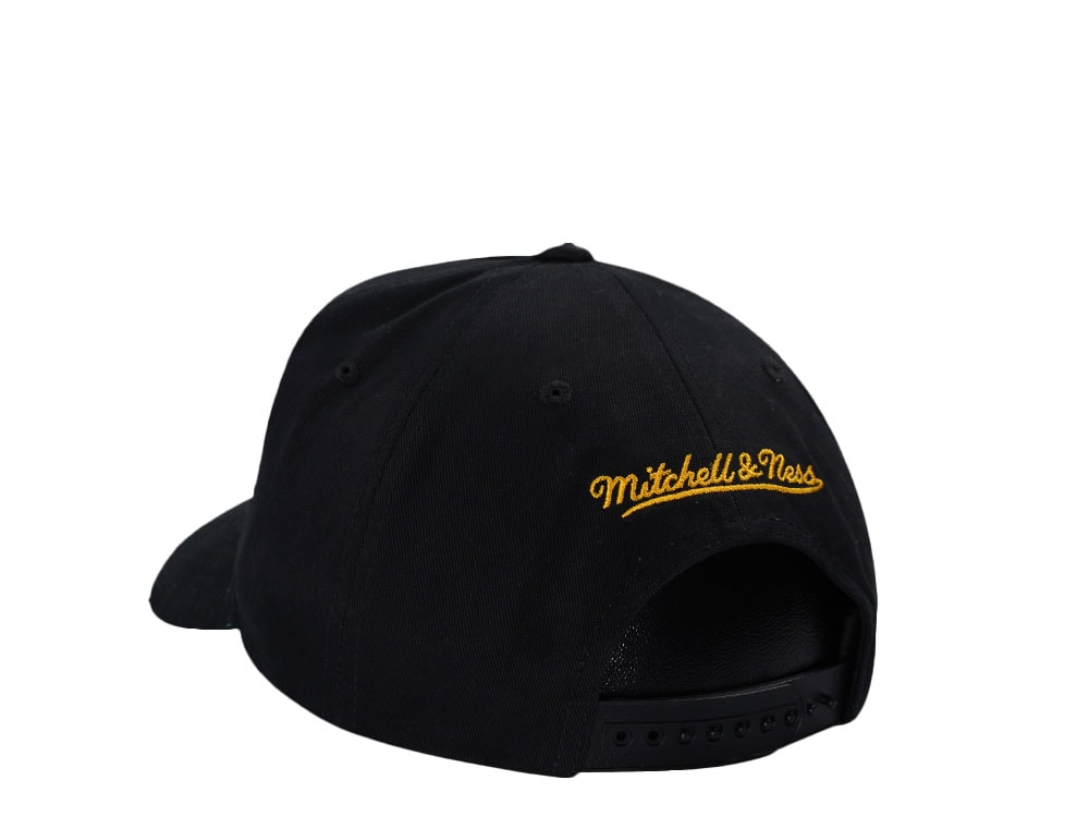 Mitchell & Ness Pittsburgh Pirates Black Pro Pinch Fit Snapback Gorra