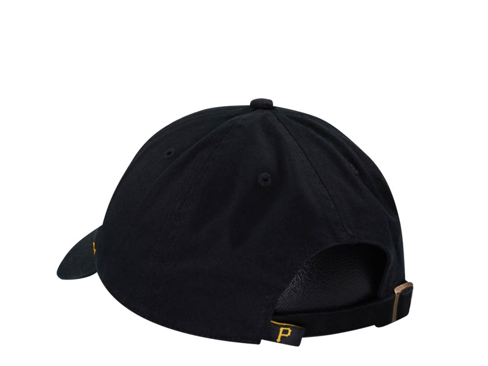47Brand Pittsburgh Pirates Black Clean Up Strapback Gorra