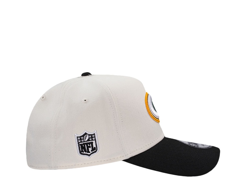 New Era Green Bay Packers Classic Chrome Two Tone Edition 9Forty A Frame Snapback Gorra
