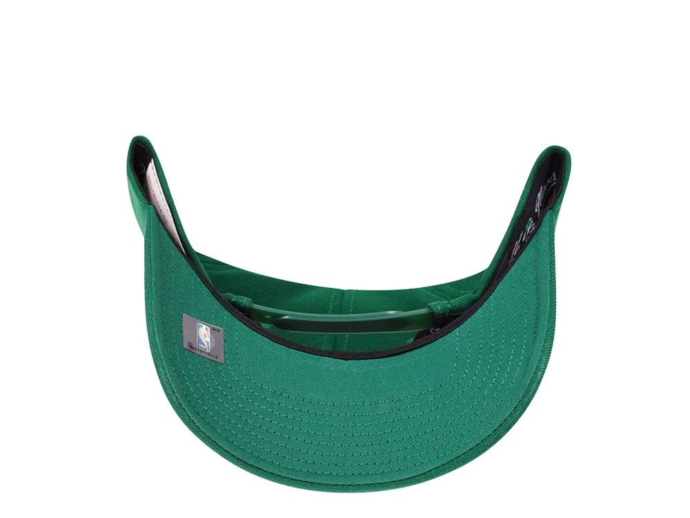 Mitchell & Ness Brooklyn Nets Green Red Line Flex Snapback Gorra