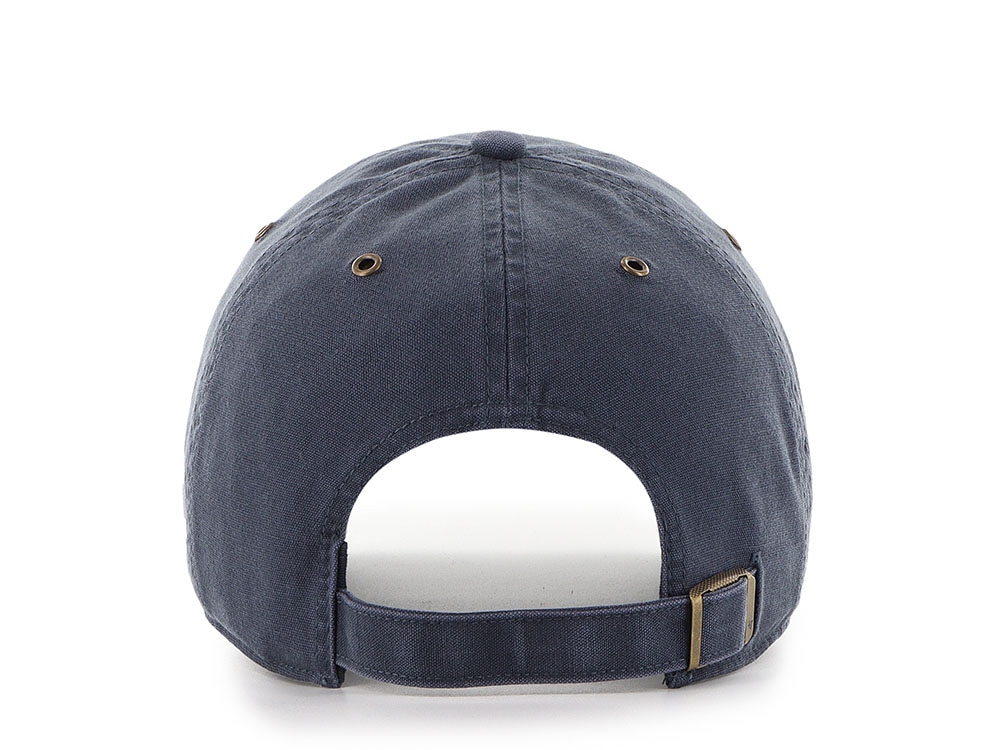 47 Brand New York Yankees Suede Visor Navy Clean Up Strapback Gorra