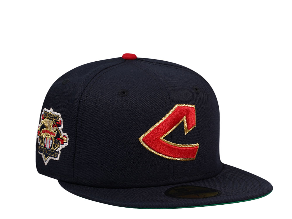 New Era Cleveland Indians American League Throwback Edition 59Fifty Fitted Gorra