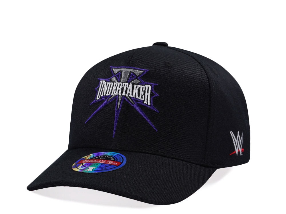 Mitchell & Ness Wrestlemania WWE Undertaker Classic Red Stretch Snapback Gorra