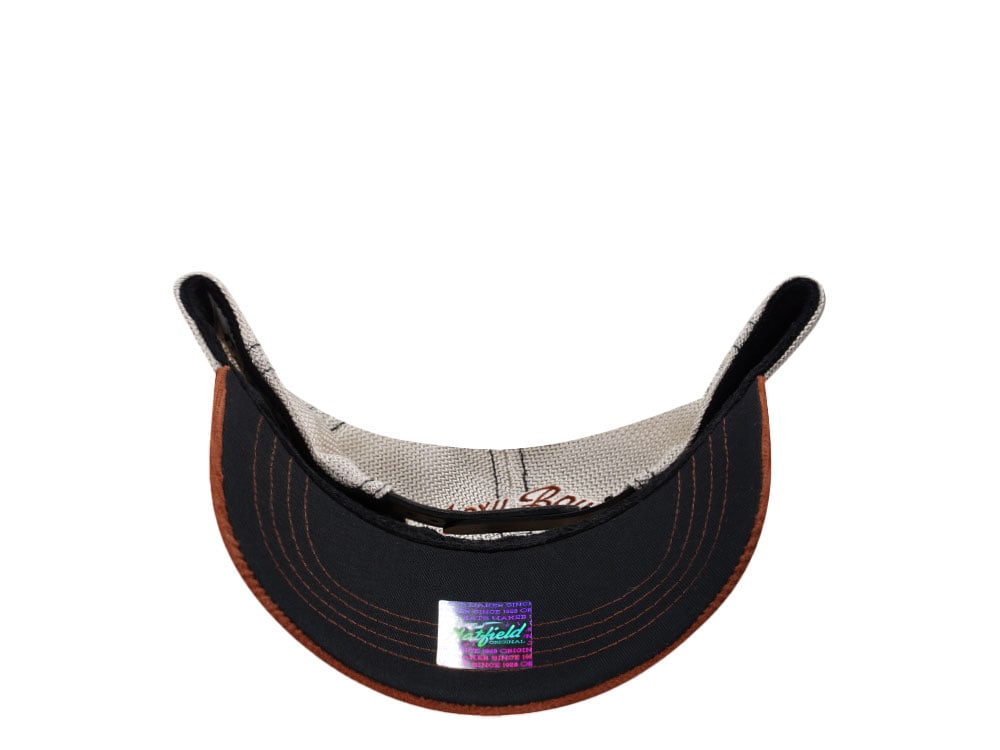 Hatfield Foxy Boy Gray Brown Trucker Snapback Gorra