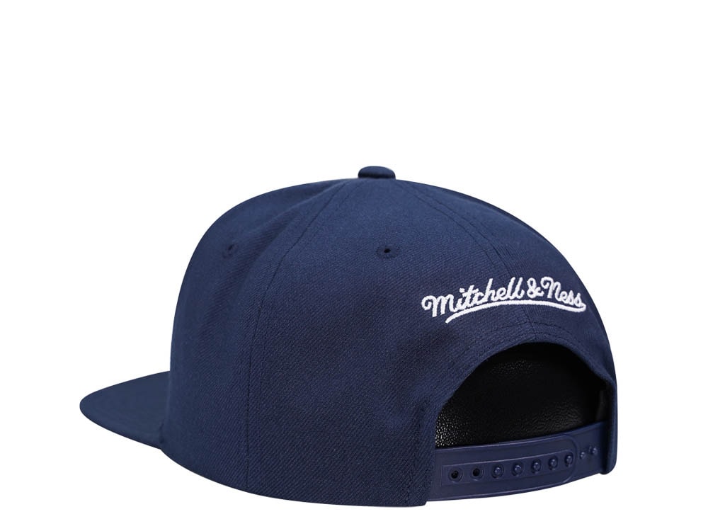 Mitchell & Ness Golden State Warriors Conference Patch Navy Snapback Gorra