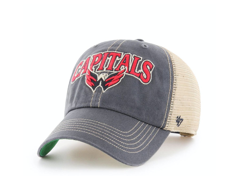 47Brand Washington Capitals Tuscaloosa Clean Up Trucker Snapback Gorra