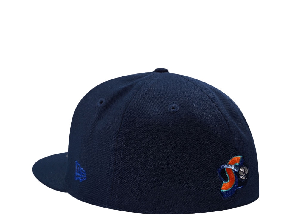 New Era Seattle Supersonics NBA Western Conference Navy Prime Edition 59Fifty Fitted Gorra