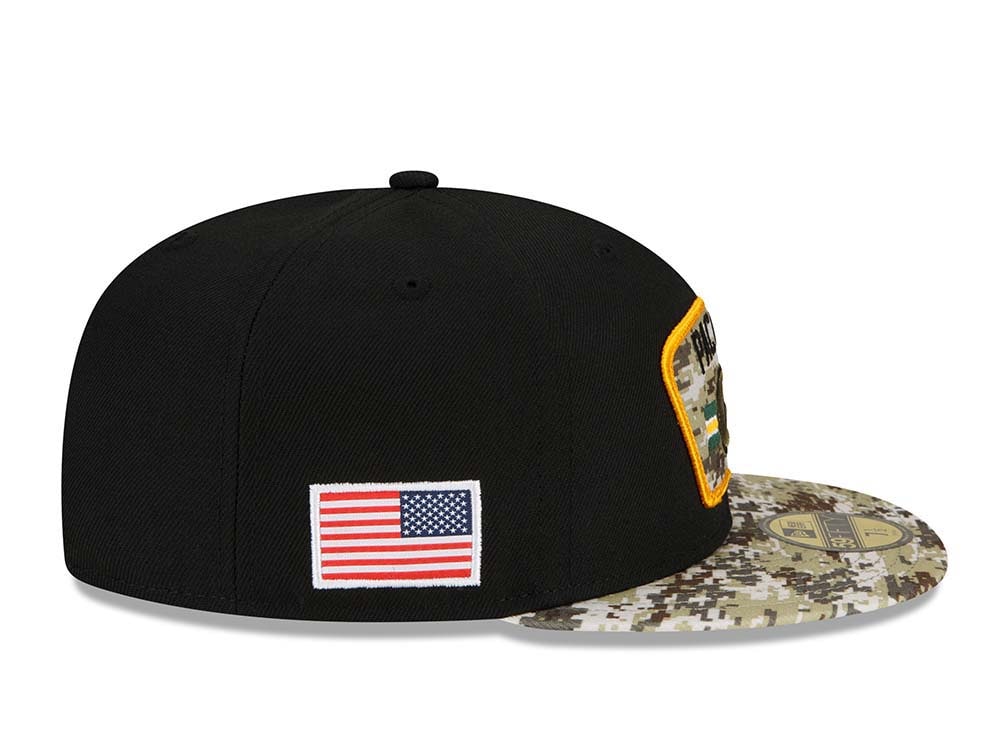 New Era Green Bay Packers Salute to Service 21 59Fifty Fitted Gorra