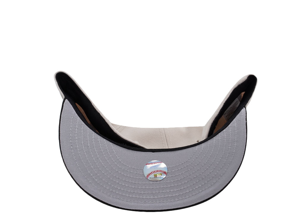 New Era Oakland Athletics Coliseum Stone Two Tone Edition 59Fifty Fitted Gorra