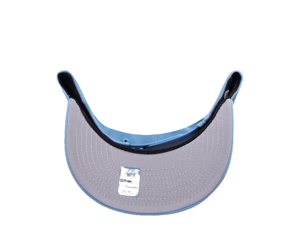 New Era Utah Mammoth Inaugural Season Sky Blue Prime Edition 9Fifty A Frame Snapback Gorra