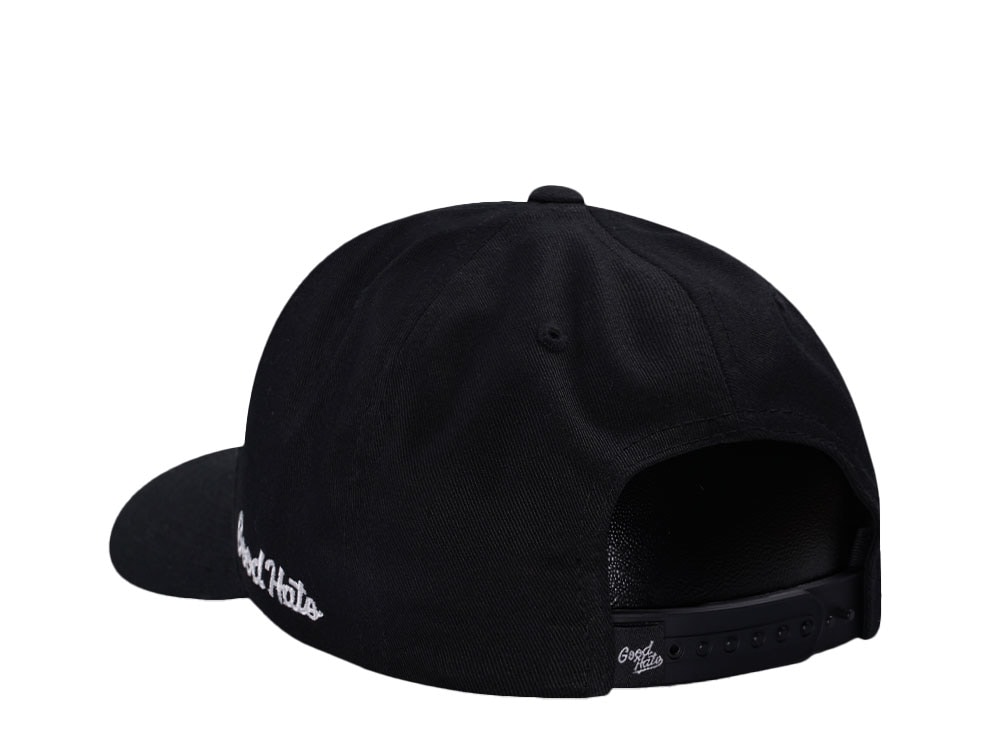 Good Hats Panda Black Snapback Gorra