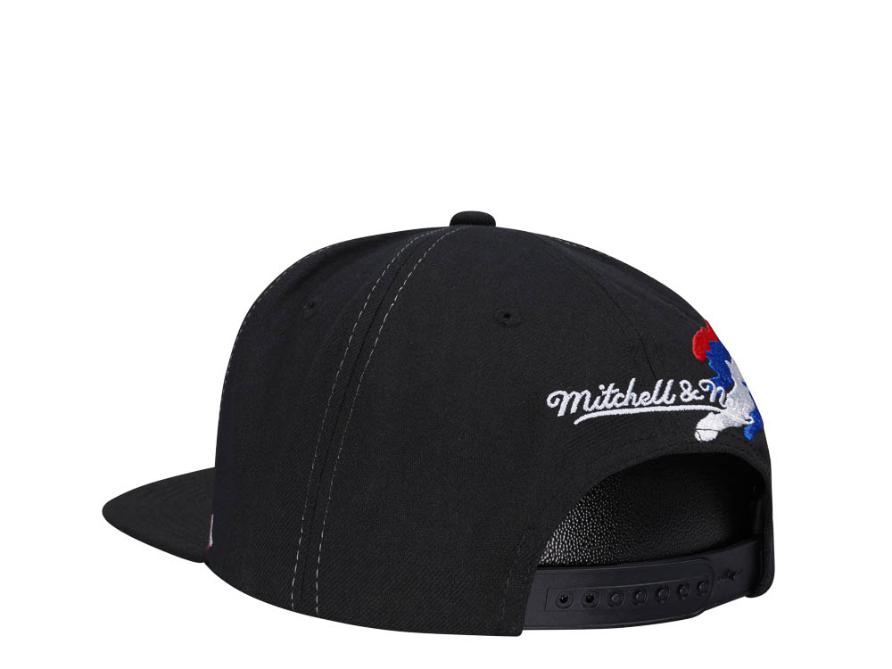 Mitchell & Ness Washington Capitals Vintage Paintbrush Snapback Gorra