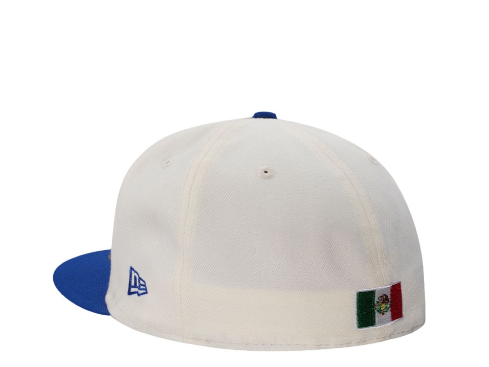 New Era Aztec Skull Chrome Two Tone Edition 59Fifty Fitted Gorra