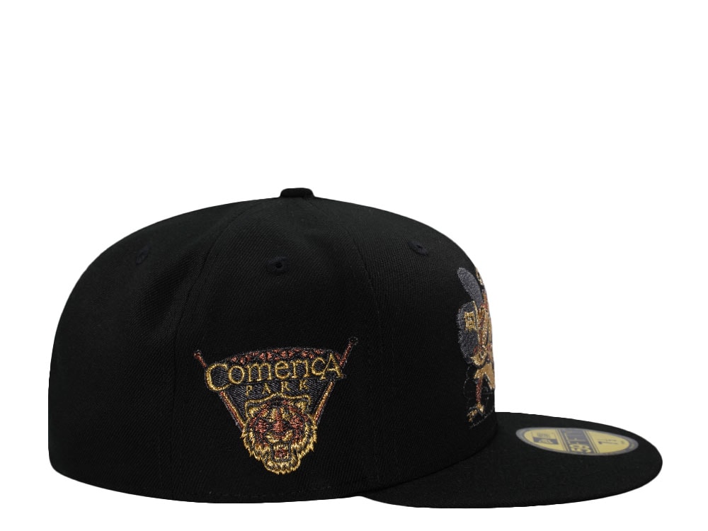 New Era Detroit Tigers Comercia Park Black Prime Edition 59Fifty Fitted Gorra