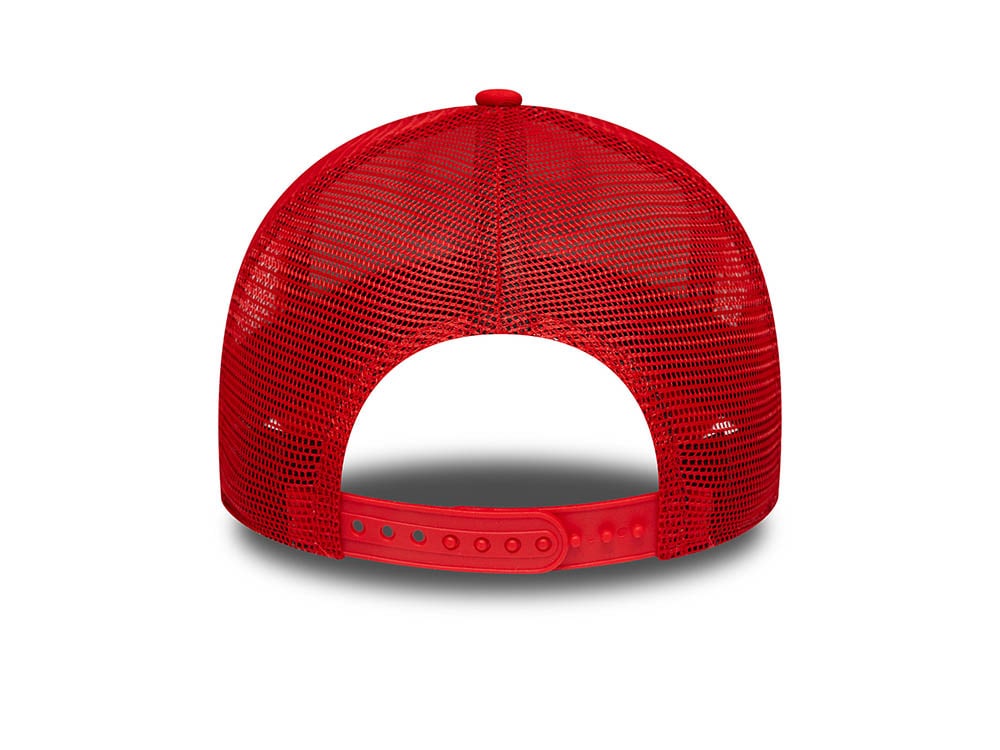New Era Chicago Bulls 6 Time NBA Champions Edition 9Forty A Frame Trucker Snapback Gorra