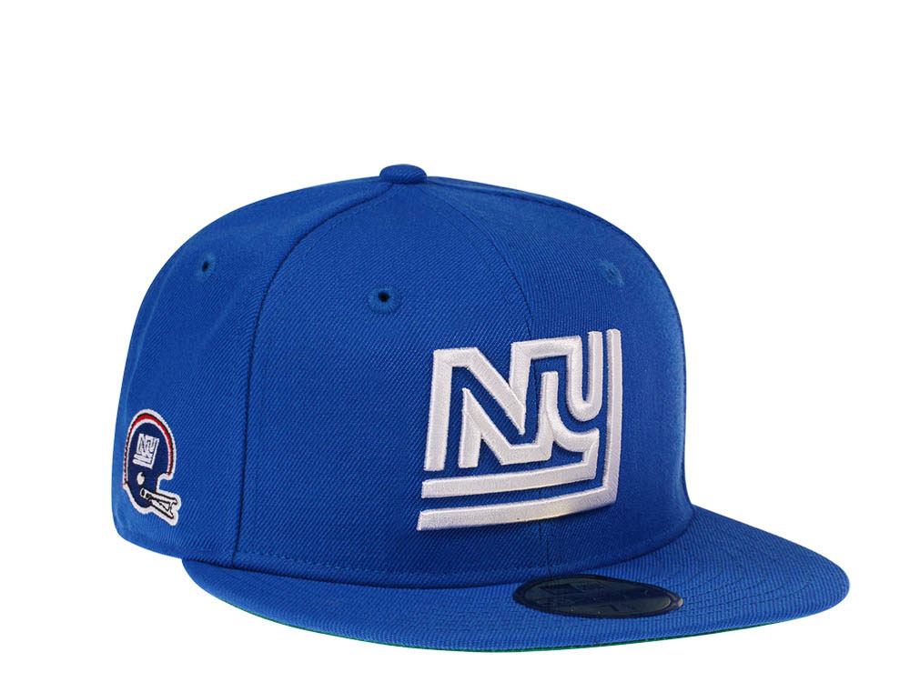 New Era New York Giants Throwback Blue Edition 59Fifty Fitted Gorra