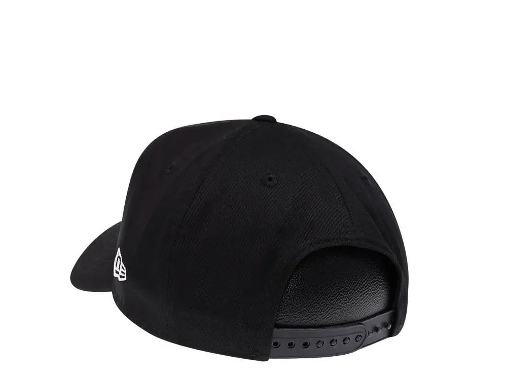 New Era Portland Trail Blazers Black 9Forty A Frame Snapback Gorra