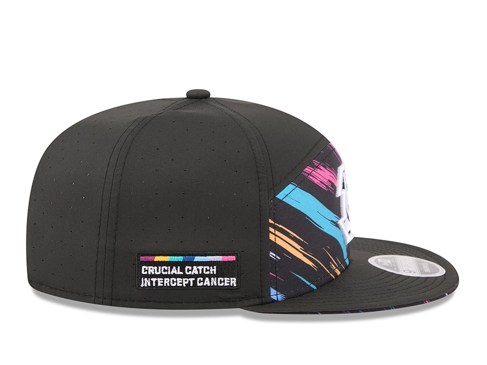 New Era Cincinnati Bengals Crucial Catch 2026 Black Edition 9Fifty Split Panel Snapback Gorra