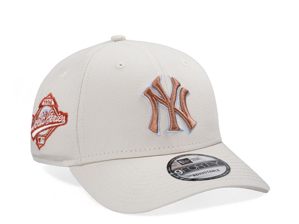 New Era New York Yankees World Series 1996 Stone 9Forty Strapback Gorra