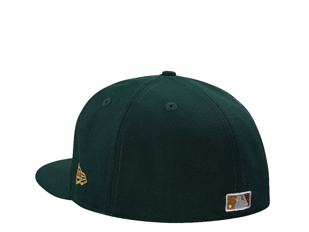 New Era Los Angeles Dodgers World Series 2025 Dark Green Prime Edition 59Fifty Fitted Gorra
