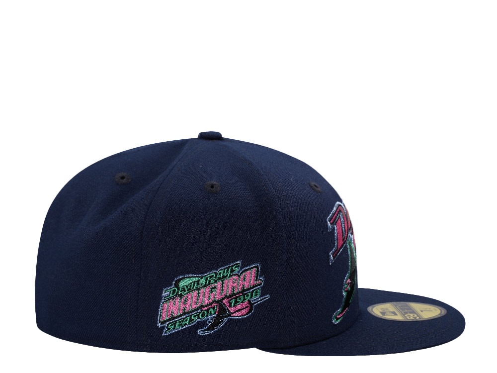 New Era Tampa Bay Rays Inaugural Season Ocean Blue Prime Edition 59Fifty Fitted Gorra