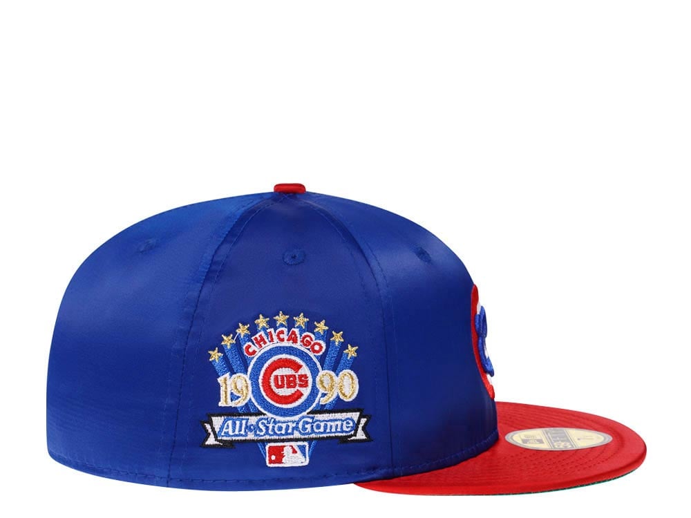New Era Chicago Cubs All Star Game 1990 Satin Elite Edition 59Fifty Fitted Gorra