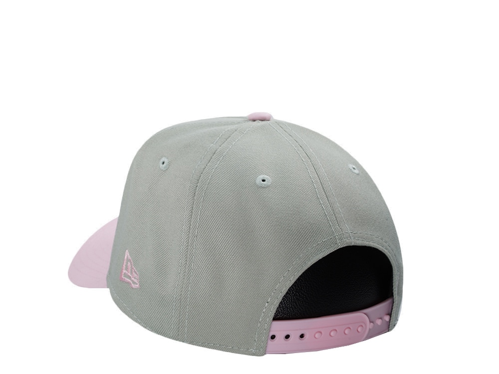 New Era Los Angeles Dodgers Evergreen Pink Two Tone Edition 9Forty A Frame Snapback Gorra