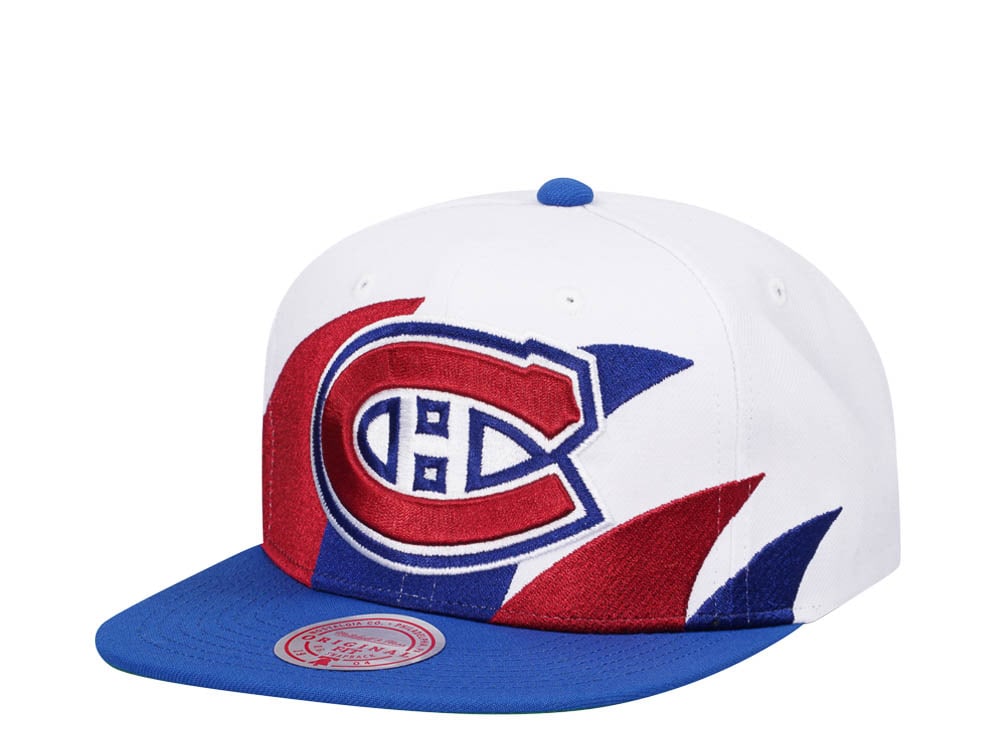 Mitchell & Ness Montreal Canadiens Vintage Sharktooth Snapback Gorra