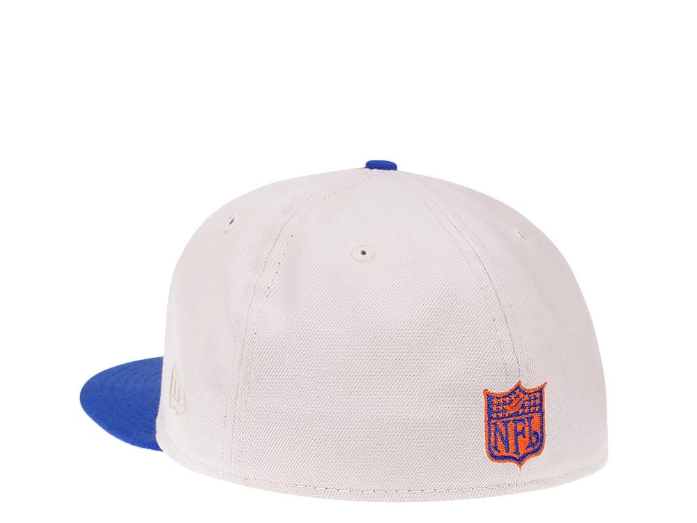 New Era Denver Broncos Stone Two Tone Throwback Edition 59Fifty Fitted Gorra