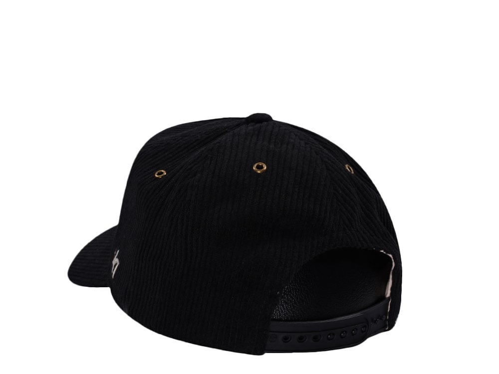 47Brand Chicago White Sox Black Pitchout Cord Edition Snapback Gorra