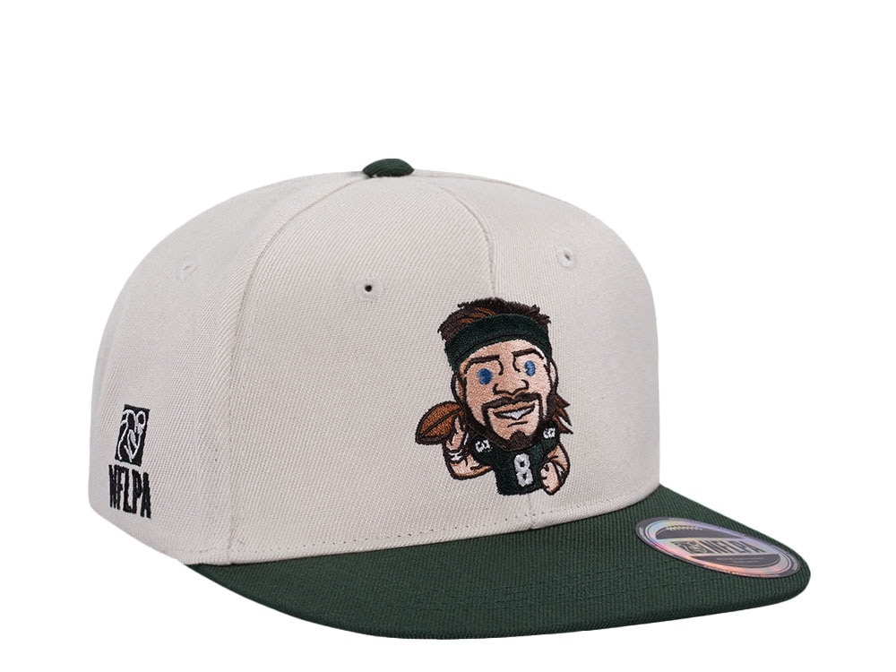 Great Branding New York Jets Rodgers Emoji Two Tone Snapback Gorra