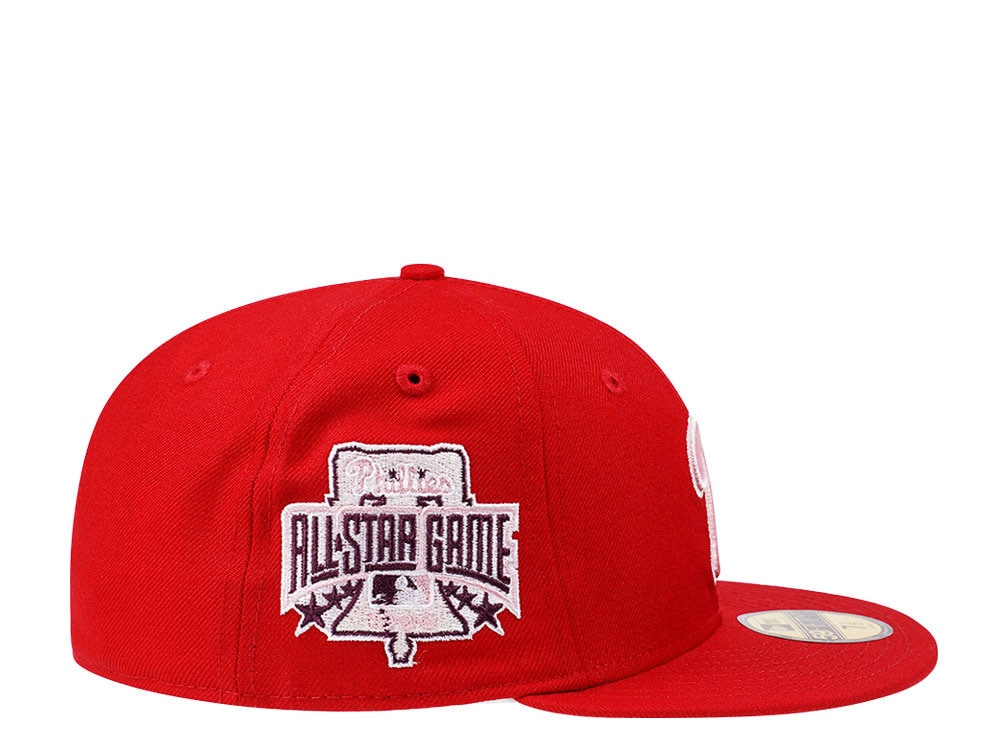 New Era Philadelphia Phillies All Star Game 1996 Shiny Pink Edition 59Fifty Fitted Gorra