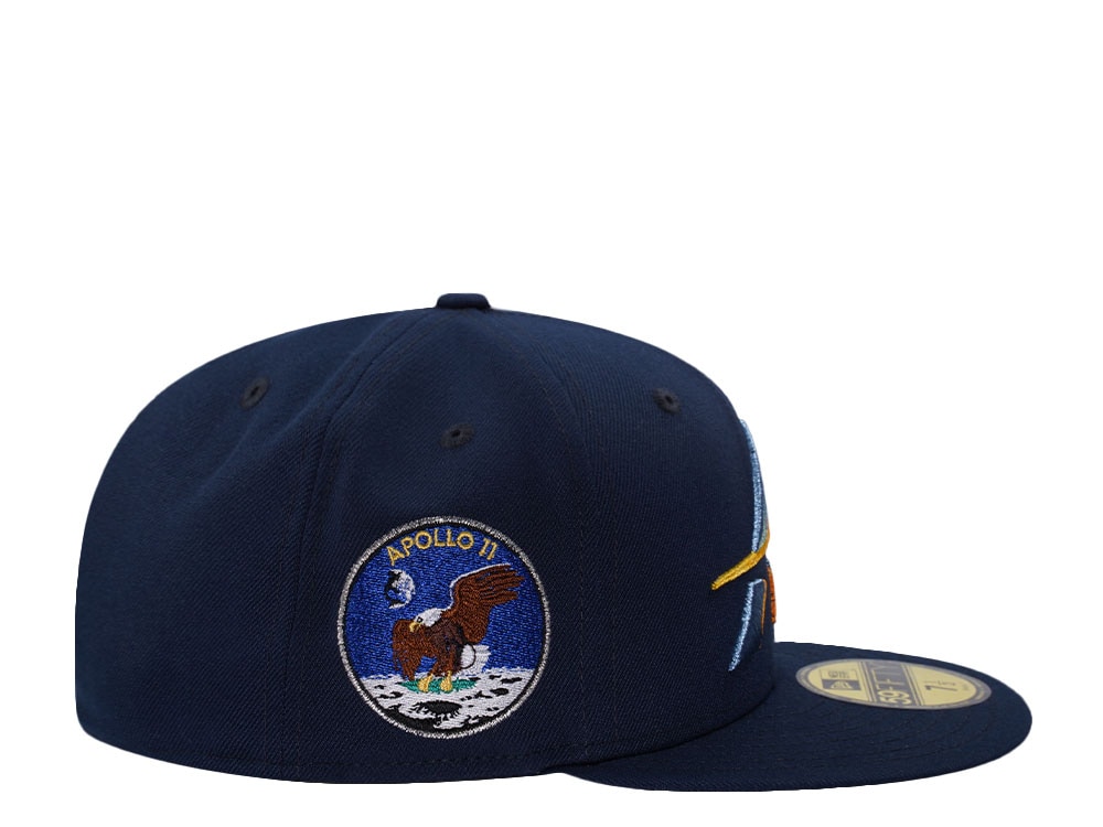 New Era Houston Astros Apollo 11 Ocean Blue Prime Edition 59Fifty Fitted Gorra