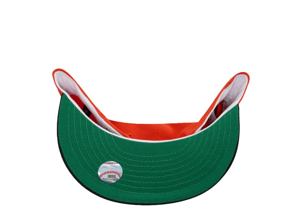 New Era San Francisco Giants Inaugural Season 2000 Orange Two Tone Edition 59Fifty Fitted Gorra