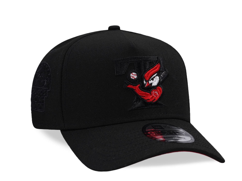 New Era Toronto Blue Jays All Star 1991 Black Out Red Edition 9Forty A Frame Snapback Gorra