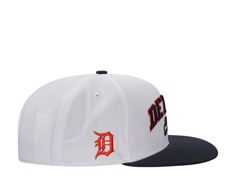 Nike Detroit Tigers Edition 1961-63 Cooperstown Dri-Fit White Edition Snapback Gorra