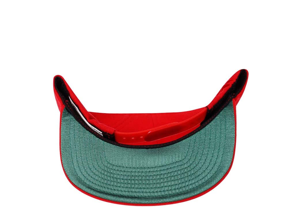 Mitchell & Ness Portland Trail Blazers HWC Zig Zag Satin Undervisor Snapback Gorra