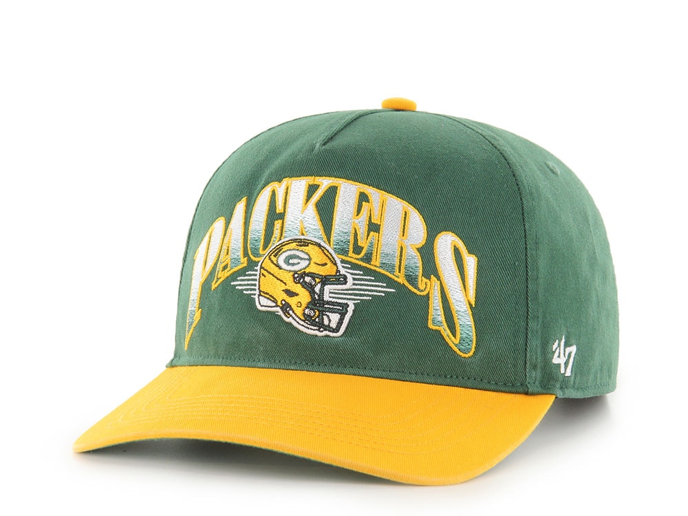 47Brand Green Bay Packers Retro Edition Hitch Snapback Gorra